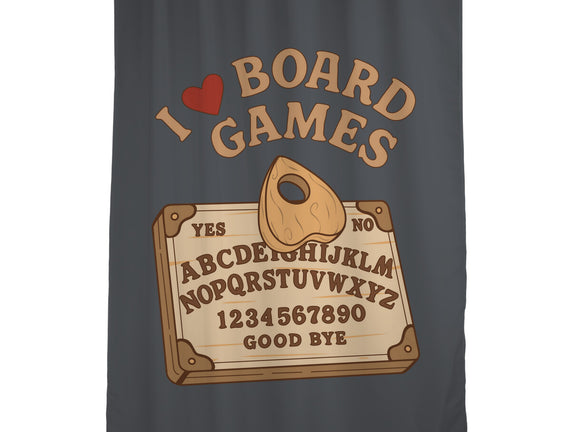 I Love Board Games Black