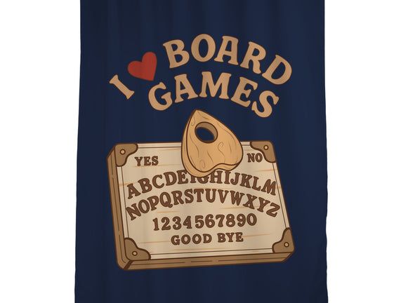 I Love Board Games Black