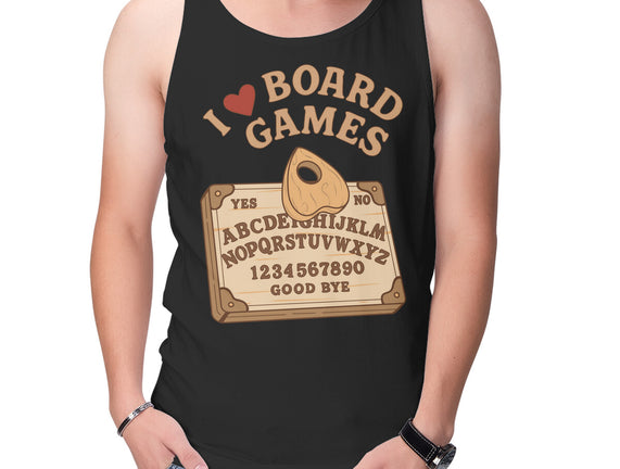 I Love Board Games Black