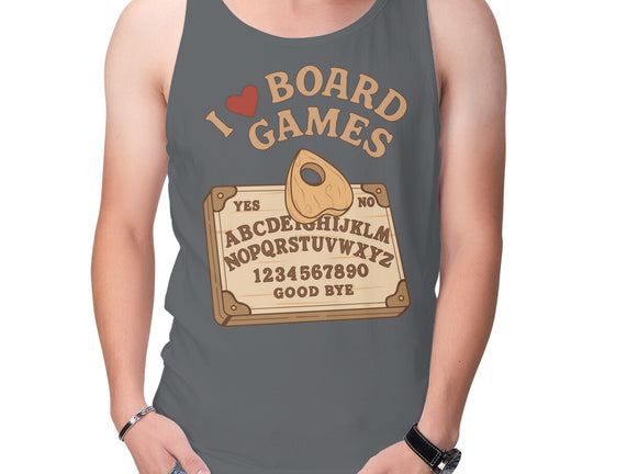 I Love Board Games Black