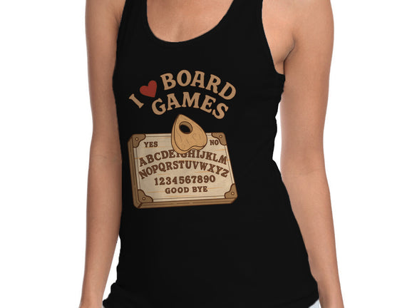 I Love Board Games Black