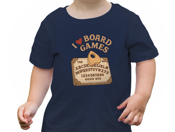 I Love Board Games Black
