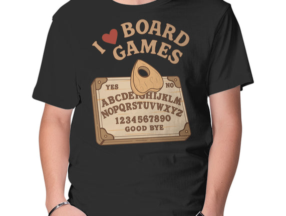 I Love Board Games Black