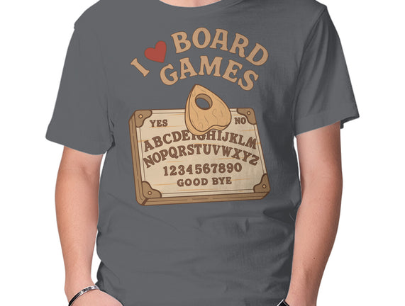 I Love Board Games Black