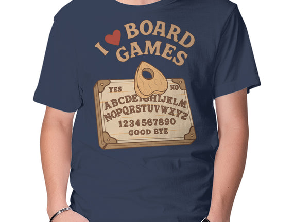 I Love Board Games Black
