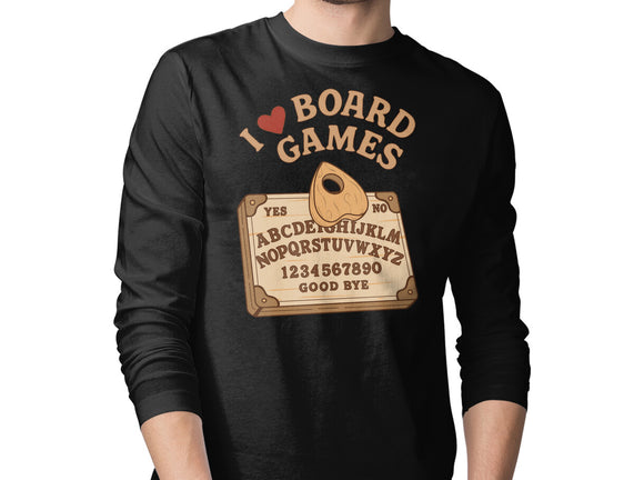 I Love Board Games Black