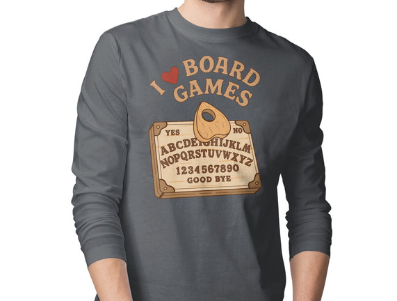 I Love Board Games Black