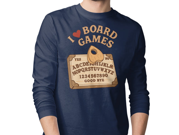 I Love Board Games Black