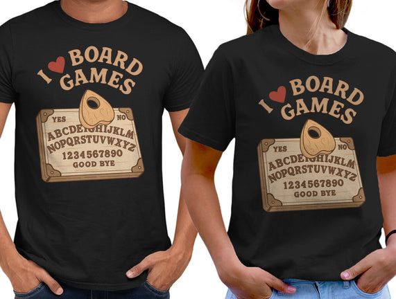 I Love Board Games Black