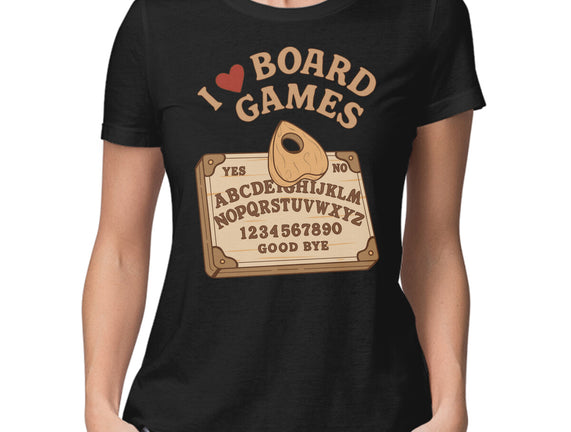 I Love Board Games Black