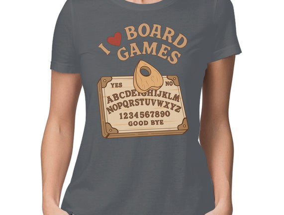 I Love Board Games Black