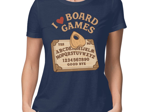 I Love Board Games Black