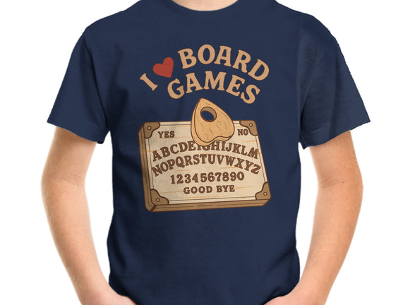 I Love Board Games Black