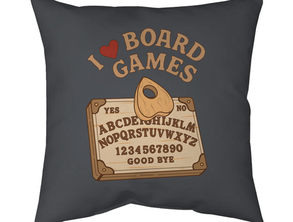 I Love Board Games Black