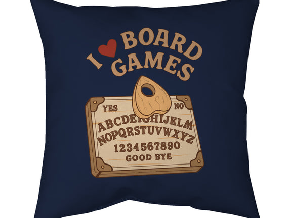 I Love Board Games Black