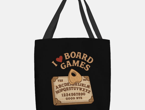 I Love Board Games Black