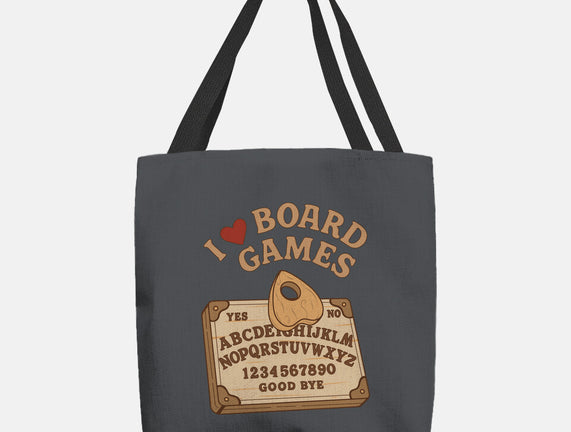 I Love Board Games Black