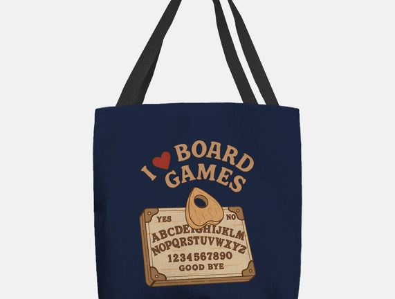 I Love Board Games Black