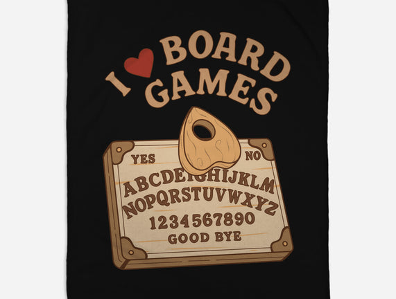 I Love Board Games Black
