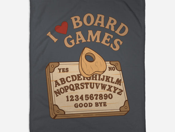I Love Board Games Black