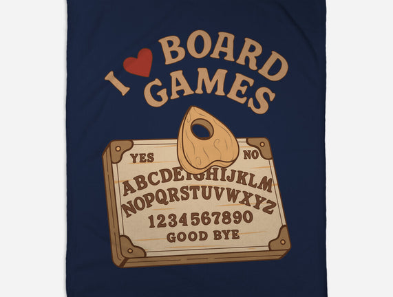 I Love Board Games Black