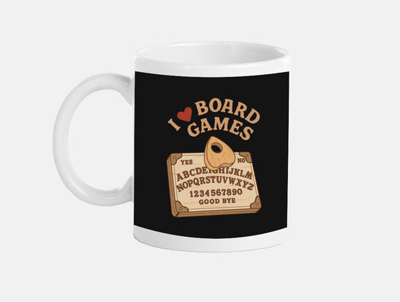 I Love Board Games Black