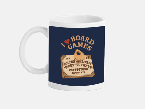 I Love Board Games Black