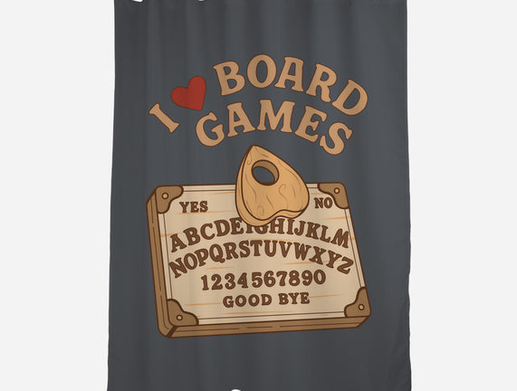 I Love Board Games Black