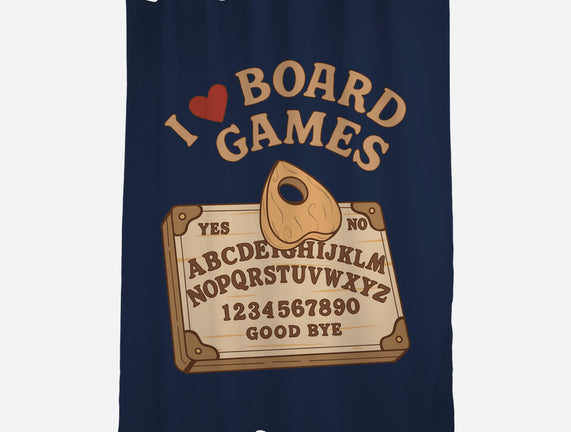 I Love Board Games Black