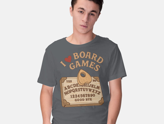I Love Board Games Black
