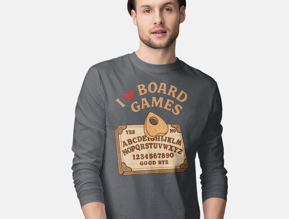 I Love Board Games Black