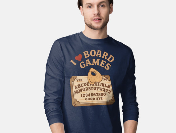 I Love Board Games Black