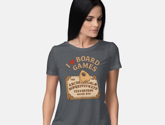 I Love Board Games Black