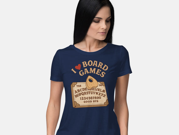 I Love Board Games Black