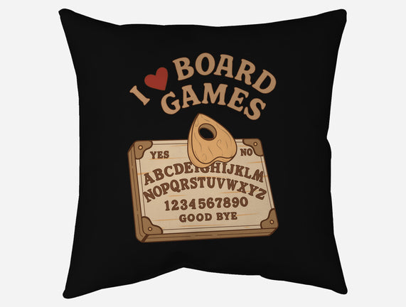 I Love Board Games Black