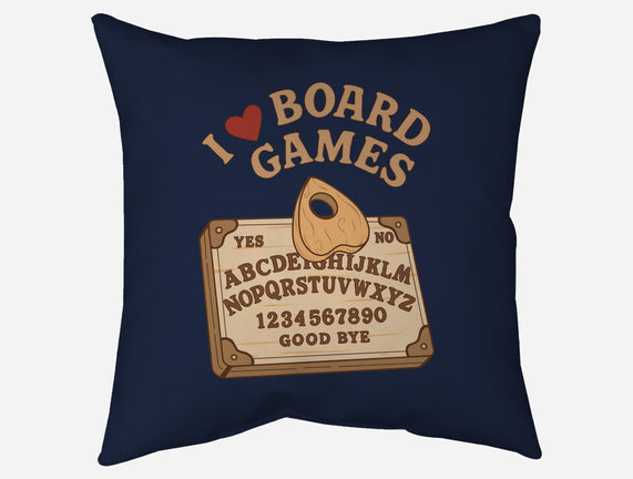 I Love Board Games Black