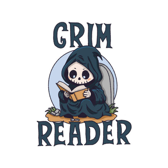 Grim Reader-Mens-Basic-Tee-Loobs