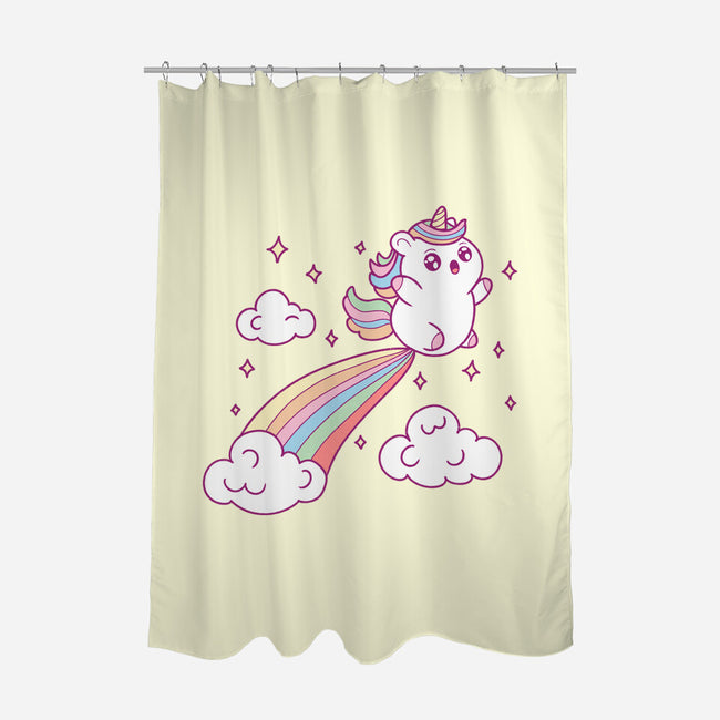Fartcorn-None-Polyester-Shower Curtain-Loobs
