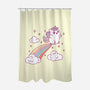 Fartcorn-None-Polyester-Shower Curtain-Loobs