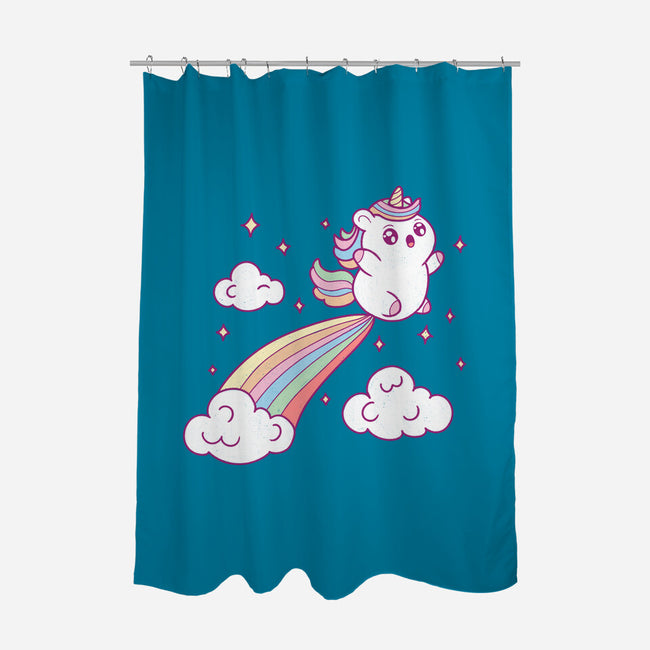 Fartcorn-None-Polyester-Shower Curtain-Loobs