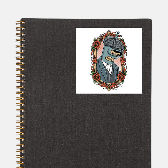 Peaky Bender-None-Glossy-Sticker-P1yu5h