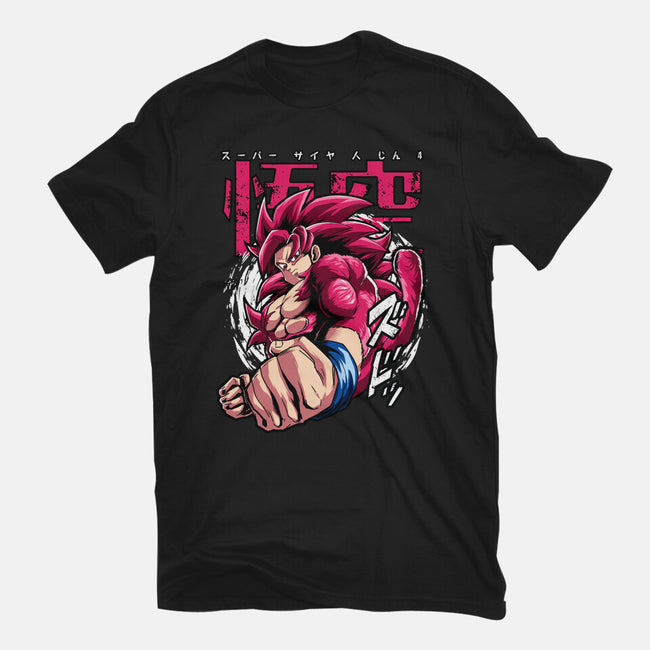 Super Saiyan 4 Returns-Mens-Basic-Tee-Diego Oliver