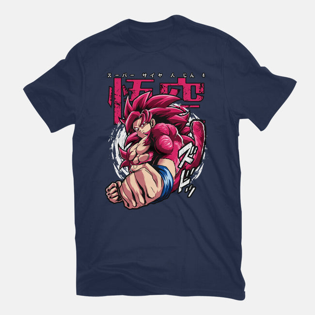 Super Saiyan 4 Returns-Mens-Basic-Tee-Diego Oliver