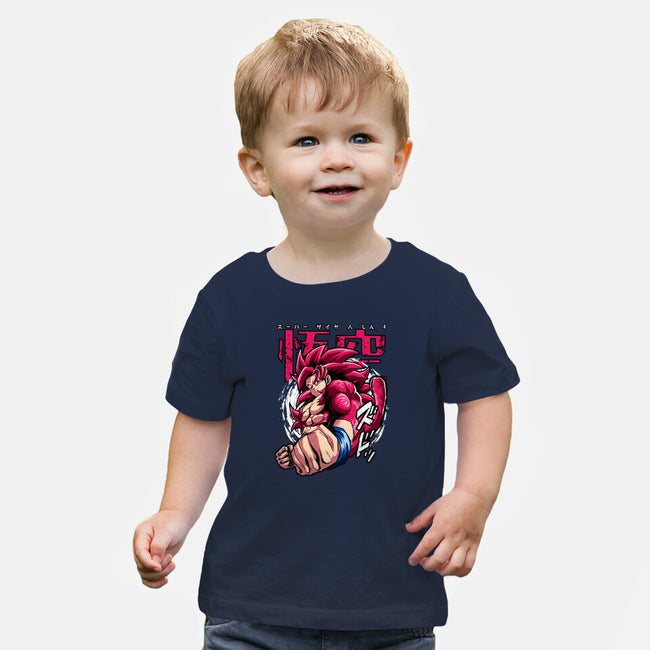 Super Saiyan 4 Returns-Baby-Basic-Tee-Diego Oliver