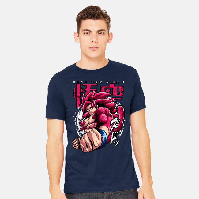 Super Saiyan 4 Returns-Mens-Heavyweight-Tee-Diego Oliver