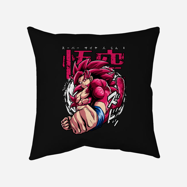 Super Saiyan 4 Returns-None-Removable Cover w Insert-Throw Pillow-Diego Oliver