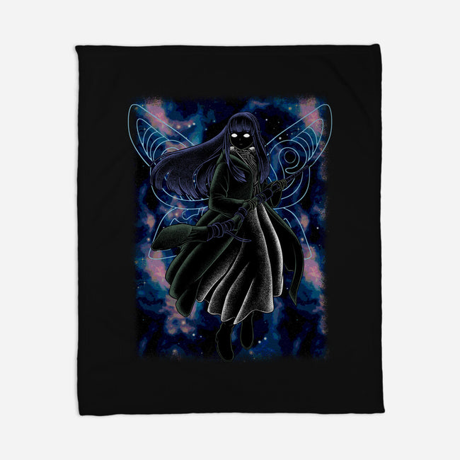 Fern Shadow Nebula-None-Fleece-Blanket-Astrobot Invention