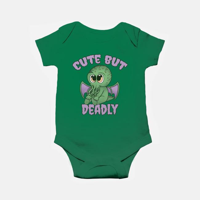 Cute But Pretty Deadly-Baby-Basic-Onesie-Loobs