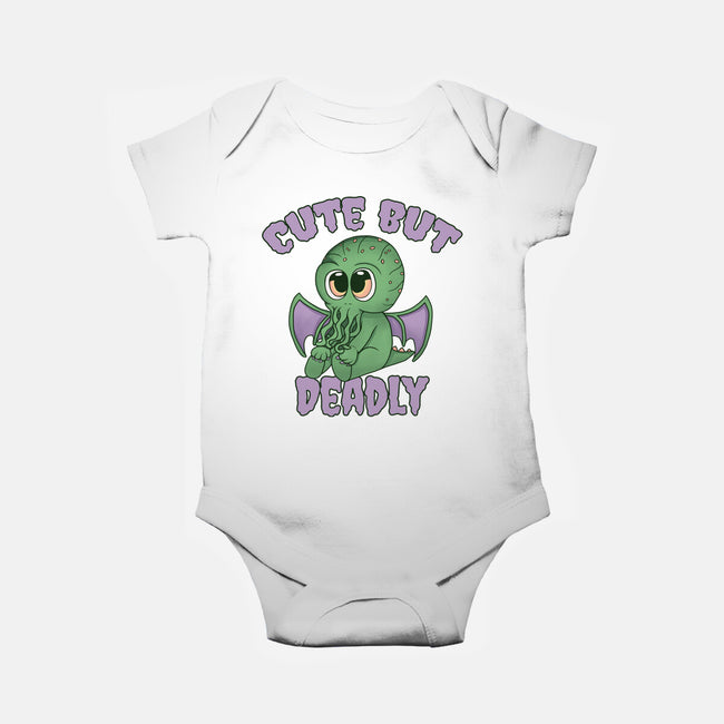 Cute But Pretty Deadly-Baby-Basic-Onesie-Loobs
