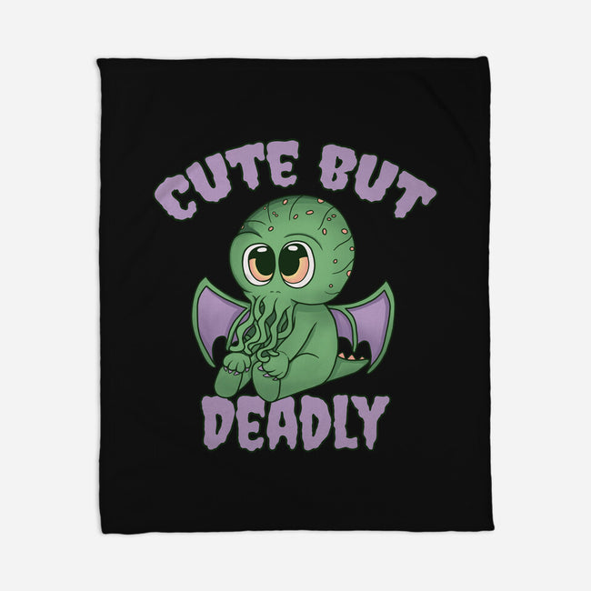 Cute But Pretty Deadly-None-Fleece-Blanket-Loobs